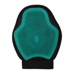 Double-Sided Pet Grooming Gloves Green